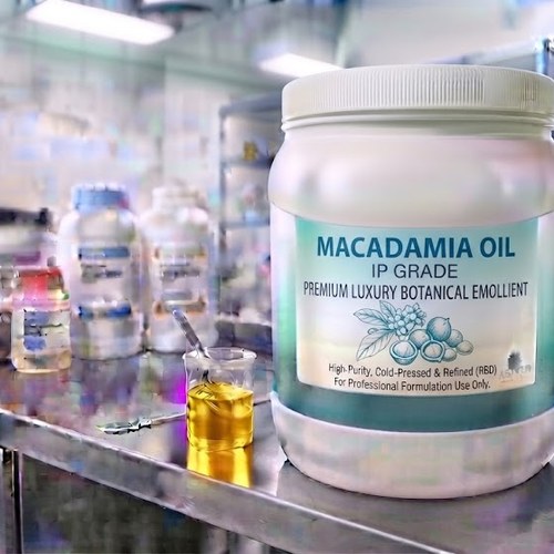 Macadamia Oil IP Grade – Premium Luxury Botanical Emollient bulk wholesale