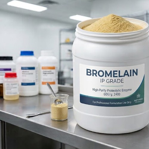 Bromelain IP Grade – High-Purity Proteolytic Enzyme