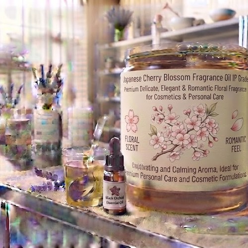 Japanese Cherry Blossom Fragrance Oil IP Grade – Premium Delicate, Elegant & Romantic Floral Fragrance for Cosmetics & Personal Care bulk wholesale